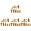40Pièces Figurines De Résine Khaki Décor Maison Noël 4