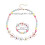 2Ensembles Collier Et Bracelet Fille Fleurs Perles Et Réglable 11