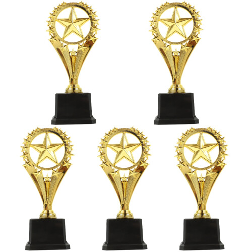 5Pièces Trophées Pour Jeux Récompenses Enfants 1