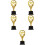 5Pièces Trophées Pour Jeux Récompenses Enfants 7