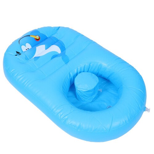 3Pcs Sky-Blue Inflatable Baby Tub Plastic Foldable Infant Bath Pool