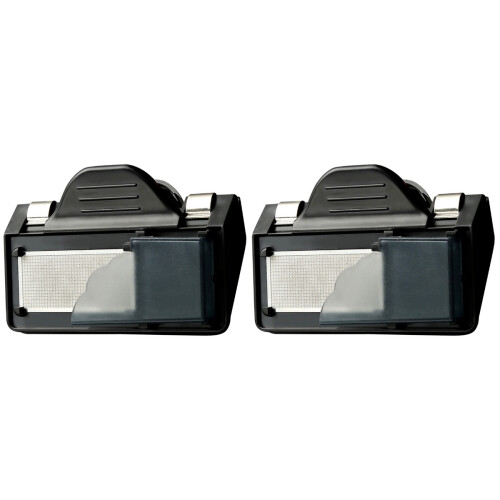 2Pièces Taille-Crayon À Clip Noir Pour Enfants, Accessoire De 1
