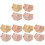 12Pièces Culottes Coton Accessoires Confortables Colorés 2