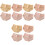 12Pièces Culottes Coton Accessoires Confortables Colorés 3