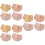 12Pièces Culottes Coton Accessoires Confortables Colorés 7