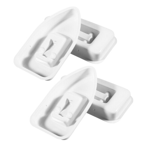 20Pcs White Plastic DIY Boat Model Set for Playing and Decorating