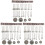 129Pièces Têtes Diamant Polyvalent Assortis Pour Ponçage 2
