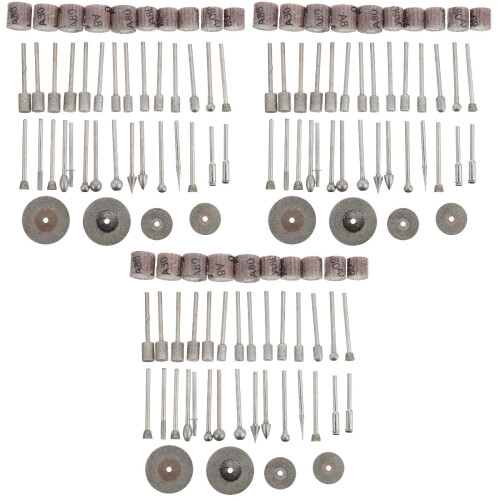 129Pièces Têtes Diamant Polyvalent Assortis Pour Ponçage 2