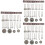 129Pièces Têtes Diamant Polyvalent Assortis Pour Ponçage 6