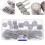 129Pièces Têtes Diamant Polyvalent Assortis Pour Ponçage 10
