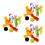 3Ensembles Kit Bowling En Bois Pour Enfants Variés 5