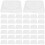 80Pcs Transparent Empty Makeup Palette Plastic Cosmetic Tray for DIY 1