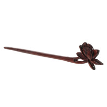 4Pcs Retro Coffee Wood Hair Sticks for Women Elegant Hairpins for Buns