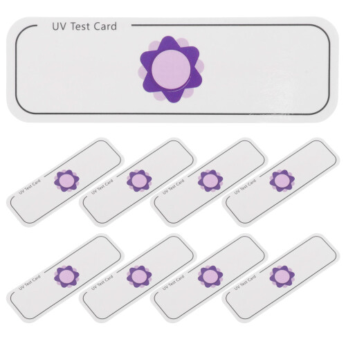 40Pièces Cartes Test Uva Papier Compact Pour Usage Facile