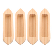 20Pcs Unfinished Wood Boat Model Kit Mini Kayak DIY Bath Toy for Kids