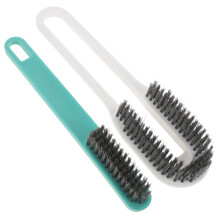 4Pcs Multi-Color PP Shoe Cleaning Brushes Durable Household Scrubbers