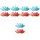 10Pièces Chapeaux Lavage Enfants Silicone Durable 4