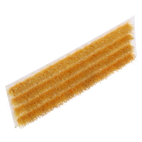2Sets Golden Artificial Grass Cluster Resin for DIY Miniature Scenery