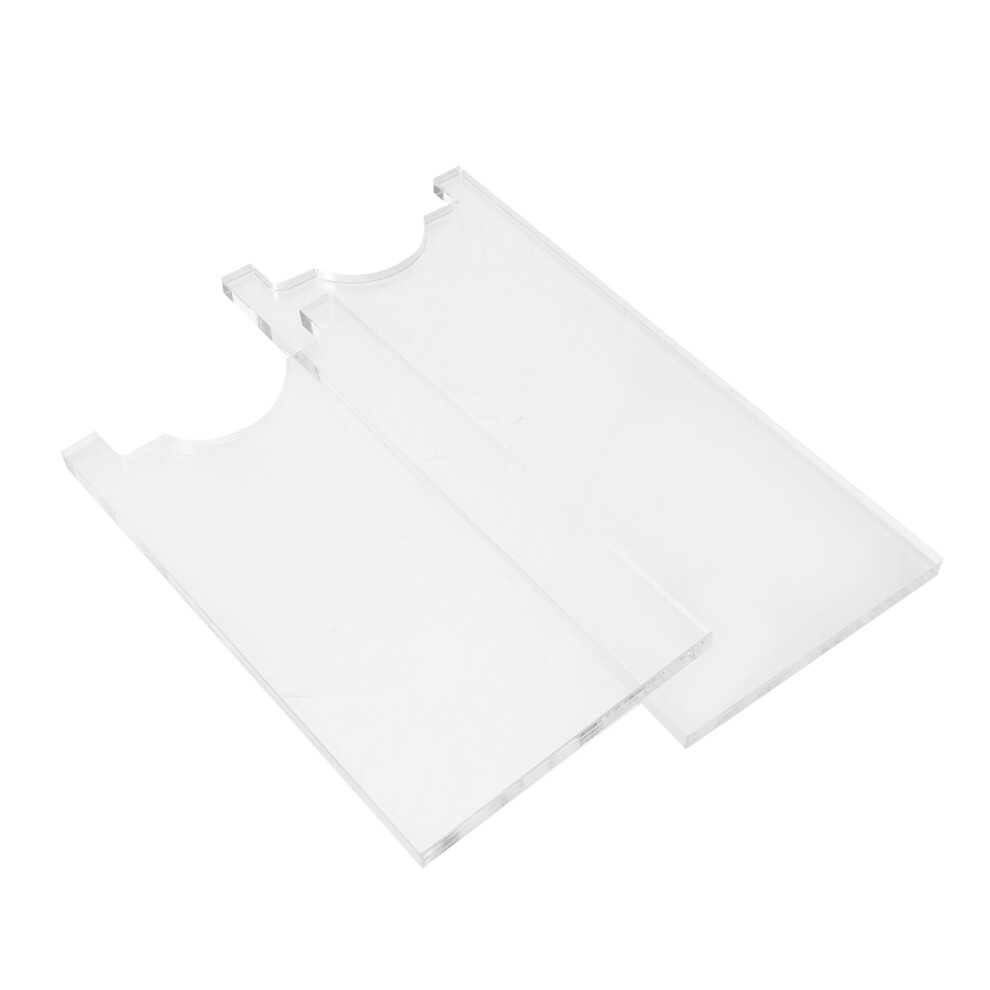 3Sets Clear Sofa Blocker Under Couch Fire Safety Spacer Universal Fit 3653341253528