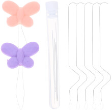 3Sets Small and Curved Beading Needles Set for Handmade Jewelry Crafts