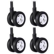 16Pcs PP Wheels for Baby Stroller and Walker Accessories