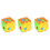 3Pièces Jouet Éducatif Perroquet Blocs Multicolores 4