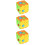 3Pièces Jouet Éducatif Perroquet Blocs Multicolores 8