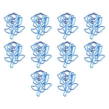 20Pièces Clips En Forme De Rose Pour Étudiants