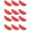 12Pièces Porte-Baguettes Céramique Forme Pastèque Rouge Design Unique 5