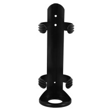 2Pièces Support Mural Extincteur PVC Noir, Pour Véhicule Et Bateau