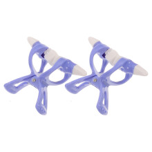 4Pcs Plastic Nose Lifter Clips Nose Corrector Sky-Blue for Home Use