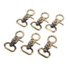 30Pcs Golden Metal Trigger Snaps Swivel Clips for Craft Bag Supplies