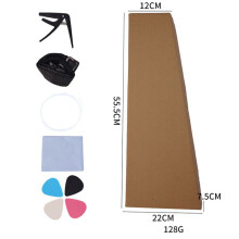 21-Zoll-Ukulele-Set für AnfäNger, 4-Saitige Kleine Gitarre, Lindenholz-Ukulele mit Tragetaschenclip und 4 Plektren - Weiß