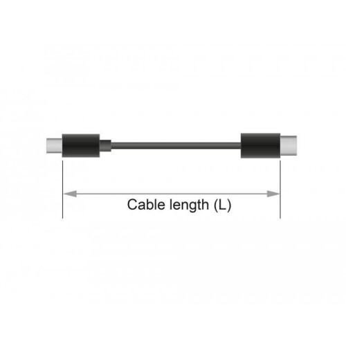 Cable DisplayPort - DELOCK - 85658 - 1 m - Oro - 8K Ultra HD 2
