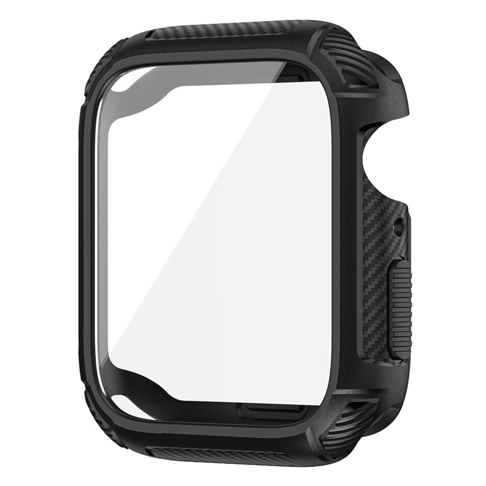 2Pcs Tpu Anti-Scratch Watch Protective Case Durable Watch Shell Black 3653341254945