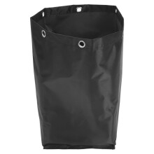 3Pcs Multi-Functional Black Janitorial Bags for Cleaning Trolleys