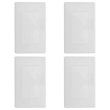 8St Witte Wanddoos Cover, Plastic Elektrische Afdekplaat Gemakkelijk