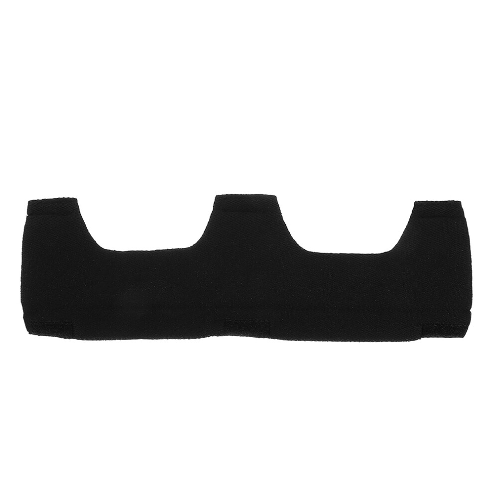 2Pcs Soft Black Hard Hat Sweatband Liner Sweat Guard Washable Reusable 3653341297300