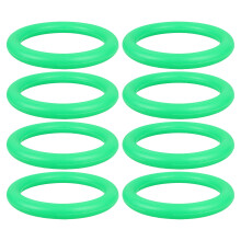 16Pcs Stable Round PP Ball Holders Light Green for Sports Ball Storage