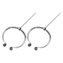 8Pcs Zinc Alloy Viking Brooch Vintage Cloak Pin Decorative Shawl Clasp