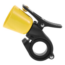 5Pcs Durable Copper Bike Bells in Yellow for Road Bikes and Scooters