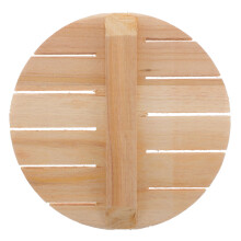3Pcs Wooden Rice Bowls Beige for Kitchen Steaming and Serving