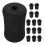 30Pcs Multifunctional Black Sponge Covers for Gym Exercise Accessories 1