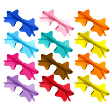 56Pcs Fashionable Rimless Star Shaped Sunglasses Plastic Party Eyewear