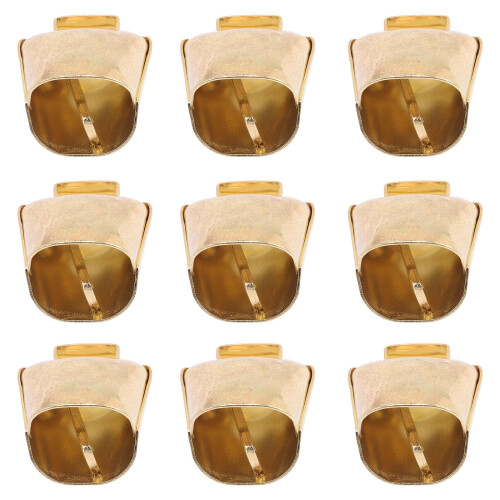 50Pièces Dorées Raffinées Pour Collier Chat Bricolage