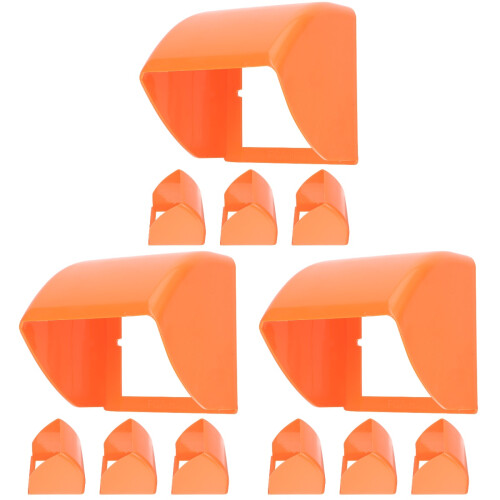 12Stk Orange Für Wandanschluss 1