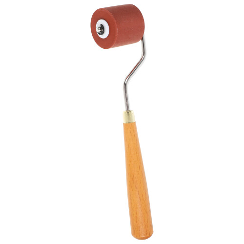 3Stk Schokoladenfarbiger Papierroller & Holz Für DIY 1