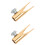 2Pcs Liner Sharpener Easy-Use Compact & Stylish 5