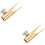 2Pcs Liner Sharpener Easy-Use Compact & Stylish 6