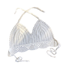 3Pcs Lady Knit Hammock Underwear Cotton Lace White Breathable